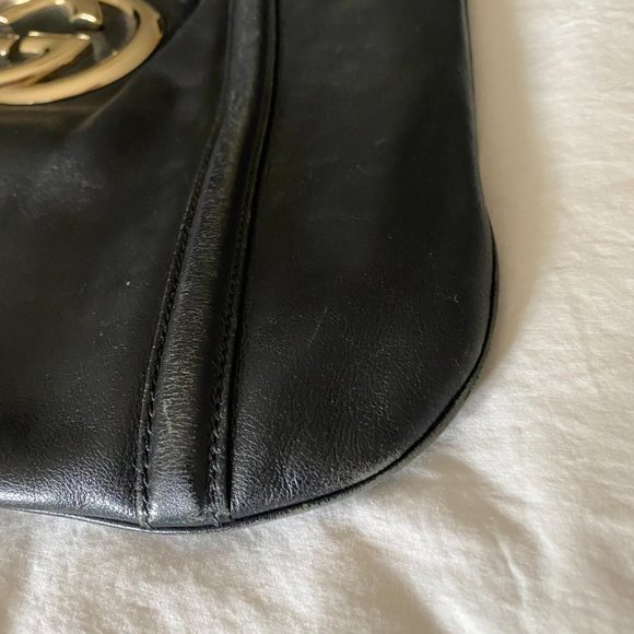 Gucci Black Leather Britt Hobo - Picture 3 of 9